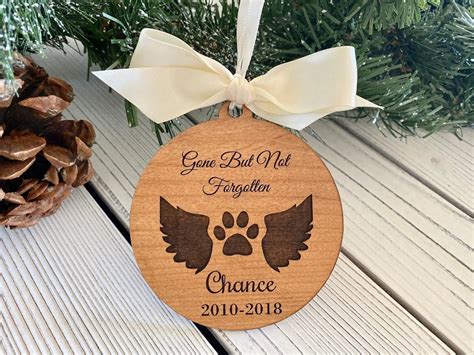 dog memorial christmas tree ornaments